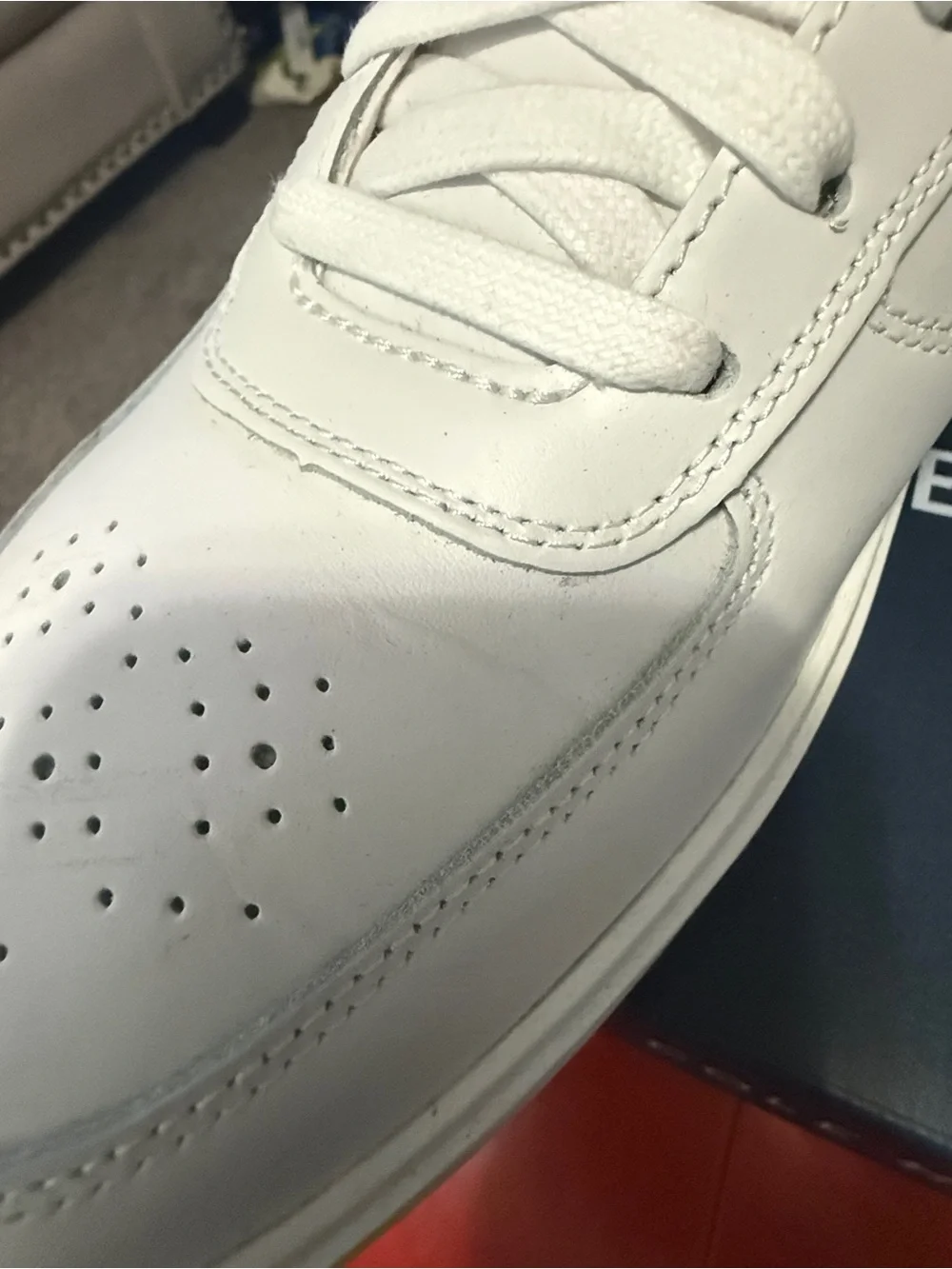 Cole Haan Men's Grand Crosscourt Transition Sneakers White Leather size 10.5